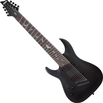 Schecter Damien-8 Multiscale Lefty Electric Guitar