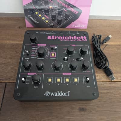 Waldorf Streichfett String Synthesizer - Present - Black