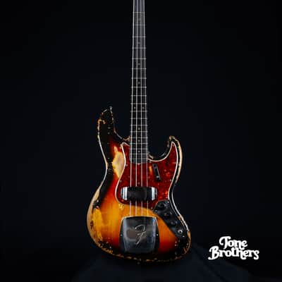 All Original! 1964 Fender Jazz Bass Sunburst