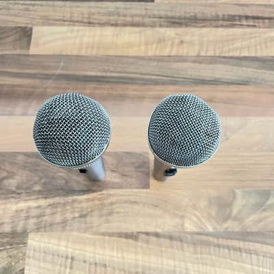 2x Vintage 1960s Shure 588SB Unisphere B Dynamic Microphone
