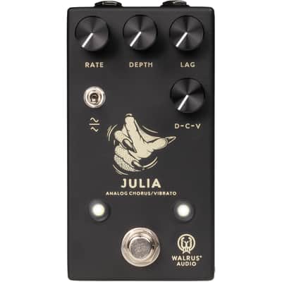 Walrus Audio Julia Analog Chorus/Vibrato V2 Pedal - Black