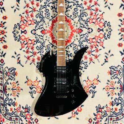 2000 B.C. Rich Mockingbird N.J. Neck-Thru Series - Made In Korea - Black