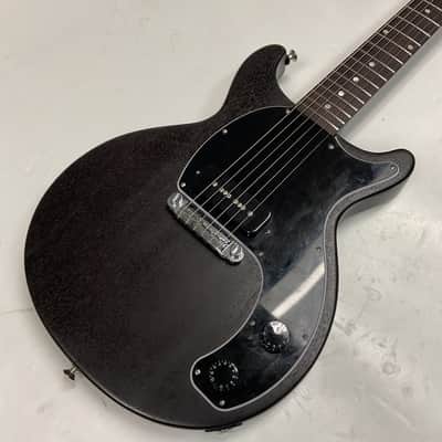 Gibson Les Paul Junior Tribute DC with Side-Mounted Input Jack 2019 - Worn Ebony