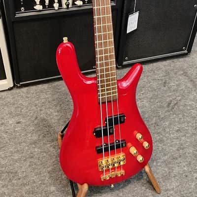 Warwick German Pro Series Streamer Stage I 4 2010s - Burgundy Red Transparent