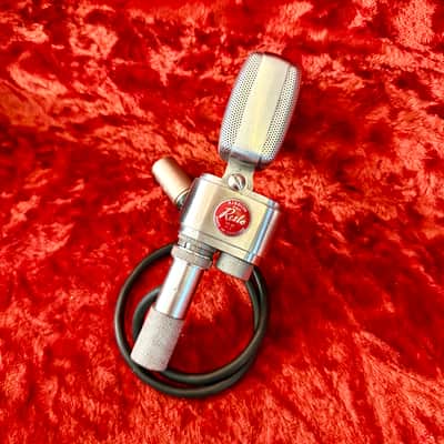 RESLO RBL Celeste Reslosonic Ribbon microphone 1950’s - Chrome 30 ohm original vintage uk England bbc STC
