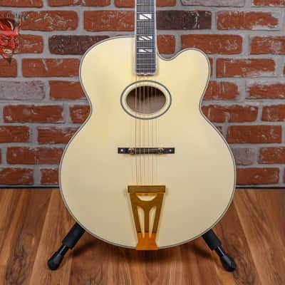 Gibson Limited Runs Super 400 Western Sky Acoustic Electric Pearl White 1992 w/OHSC