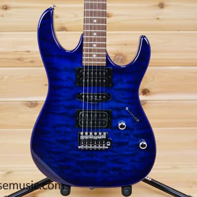 Ibanez GRX70QA-TBB Gio - Transparent Blue Burst