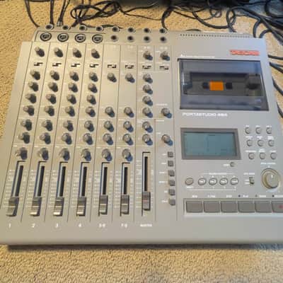 TASCAM 464 Portastudio 4-Track Cassette Recorder 1990s Gray