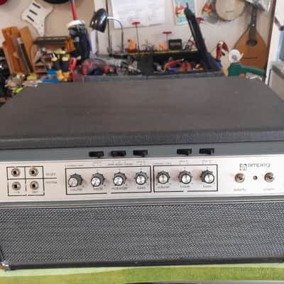 Ampeg SVT "Black Line" 300-Watt Bass Amp Head 1972 - 1975 - Black