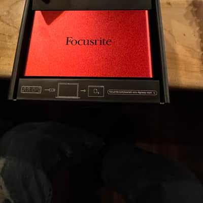 Focusrite Scarlett Solo 4th Gen USB Audio Interface 2023 - Present - Red