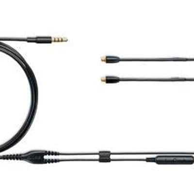 Shure RMCE Remote & Microphone Cable for SE Earphones - Black