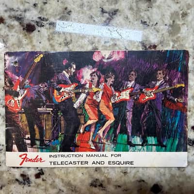Fender Telecaster. Esquire Manual 1966 1967