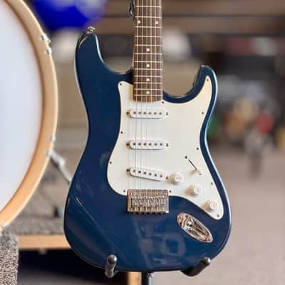 Squier by Fender Bullet Stratocaster Electric Guitar, Baltic Blue