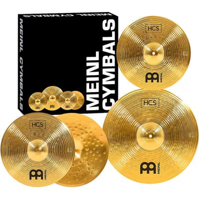 MEINL HCS Cymbal Set With Free 14" Crash Regular
