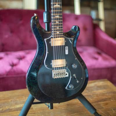 PRS S2 Standard 22 Electric Guitar in Rainbow Black Holoflake w/ Premium Gig Bag