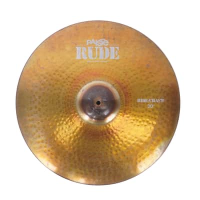 PAISTE RUDE 20" RIDE/CRASH CYMBAL