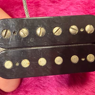 Vintage 1908s/1990s Seymour Duncan 59 w/ Black Bobbins 59NJ Juarez Neck Pickup