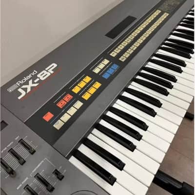 Roland JX-8P 61-Key Polyphonic Synthesizer 1984 - 1986 - Black