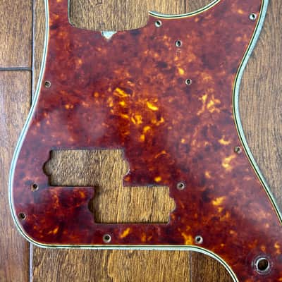 Fender Precision Bass Pickguard 1960 1961 1962 - Tortoise Shell! 100% Original