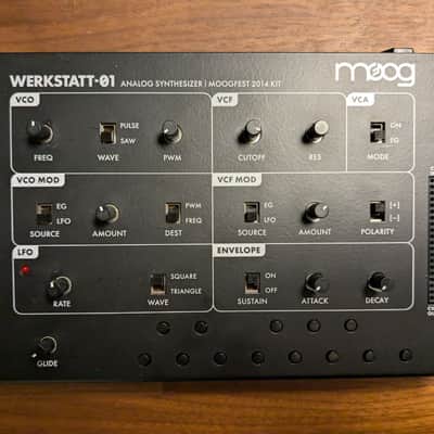 Moog Werkstatt-Ø1 (Moogfest 2014 Kit) 2010s - Black