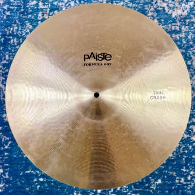 19” Paiste Formula 602 Thin Crash 1590g