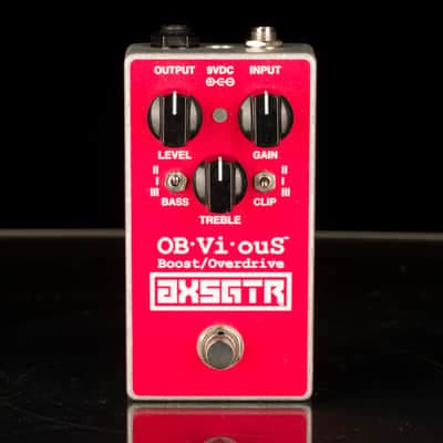 Used Axess Electronics AXSGTR OBViouS Boost Overdrive Guitar Pedal