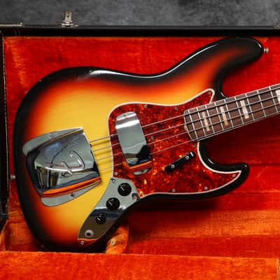 1966 Fender Jazz Bass - Sunburst - OHSC