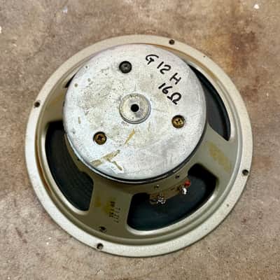 Celestion G12H-30 guitar speaker 1975 - Greenback original vintage uk England Marshall
