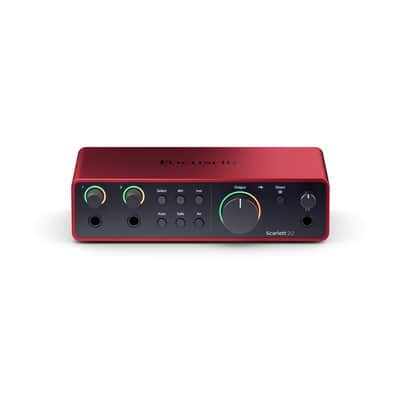 Focusrite Scarlett 2i2 4th Gen USB Audio Interface