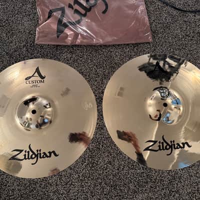 Zildjian 14" A Custom Hi-Hat Cymbals (Pair)