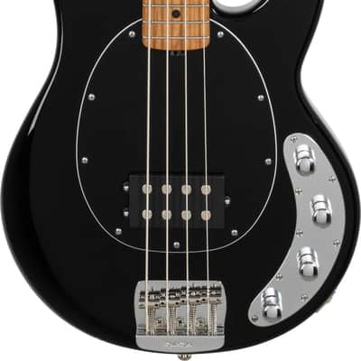 Ernie Ball Music Man StingRay Special 4 H with Roasted Maple Fretboard 2018 - Present - Black