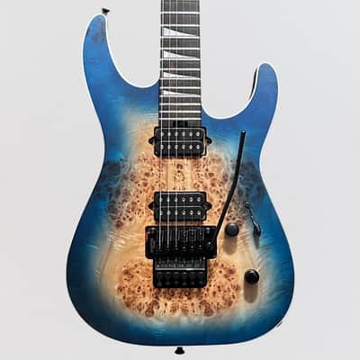 Jackson MJ Series Dinky DKRP Electric Guitar Japan 2025 - Transparent Blue Burst