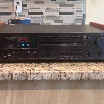Denon DRA-750 1980's - Black - Cleaned - Tested - Nice