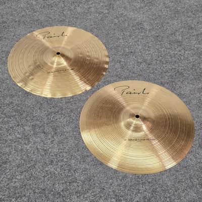 Used Paiste Signature Precision Sound Edge Hi Hat Cymbals 14" - Very Good