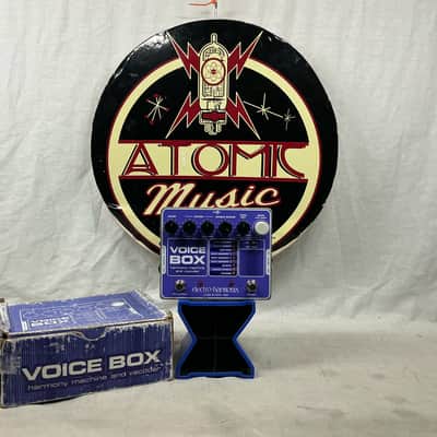 Electro-Harmonix Voice Box voicebox Vocal Harmony Machine Vocoder Pedal with Box