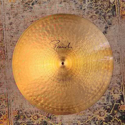 RARE EARLIER PAISTE Signature 20” FLAT RIDE 2474 g Clean Smooth Glassy Controlled Definition! Discontinued