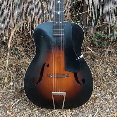 Vintage 1936 Supertone #250 Acoustic Archtop Guitar - Made in USA by Regal