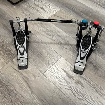 Pearl P2002C PowerShifter Eliminator Chain-Drive Double Bass Drum Pedal 2010s - Chrome / Black
