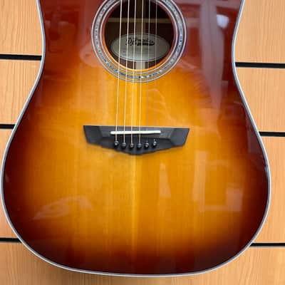 D'Angelico Premier Bowery - Iced Tea Burst