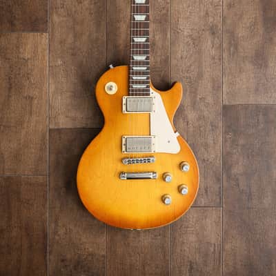 2018 Gibson Les Paul Tribute – Honeyburst | Player Grade w/ Clean Headstock Repair | OHSC + Case Candy