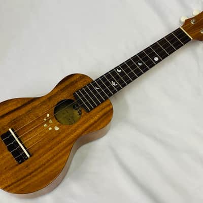 OulCraft Koul Soprano Ukulele, Long Neck, Hawaiian Koa