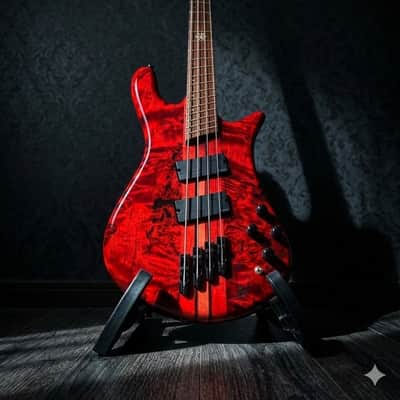 Spector NS Dimensions MS 4 - Inferno Red