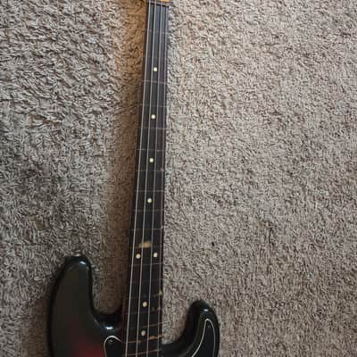 Fender Fretless Precision Bass EARLY 1970's - Sunburst