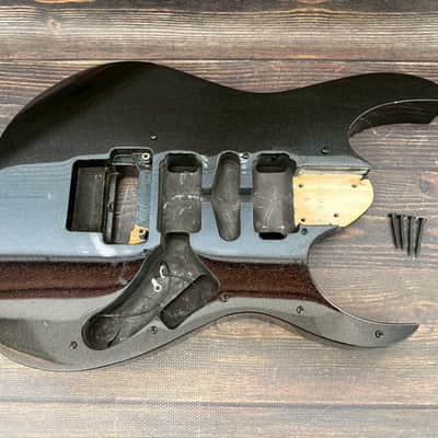 2006 Ibanez Prestige RG2550E Body Galaxy Black HSH Made in Japan