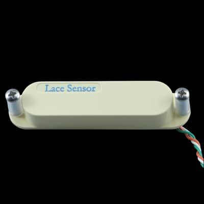 Open Box Lace Sensor Blue Single Coil Guitar Pickup Creme Cover