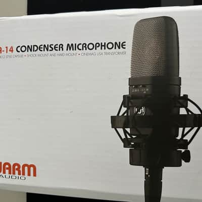 Warm Audio WA-14 Multipattern Brass Capsule Condenser Microphone 2017 - Present - Black
