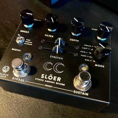 Walrus Audio Slöer Stereo Multi-Texture Reverb 2023 - Present - Matte Black