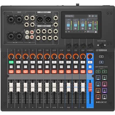 Yamaha MGX12 18-Channel Digital Mixing Console with Audio Interface - Black