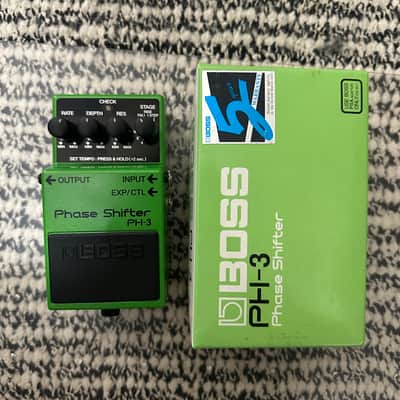 Boss PH-3 Phase Shifter (Dark Gray Label) 2000 - Present - Green