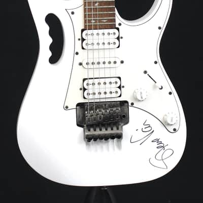 Ibanez Jem Jr 1P101 White Signed